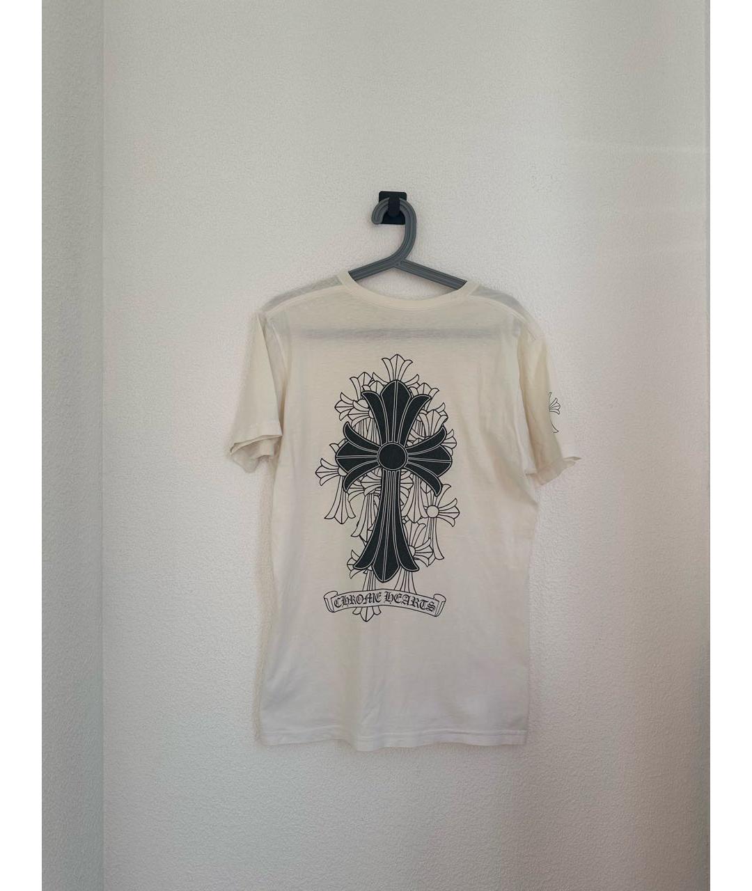 CHROME HEARTS Белая синтетическая футболка, фото 2