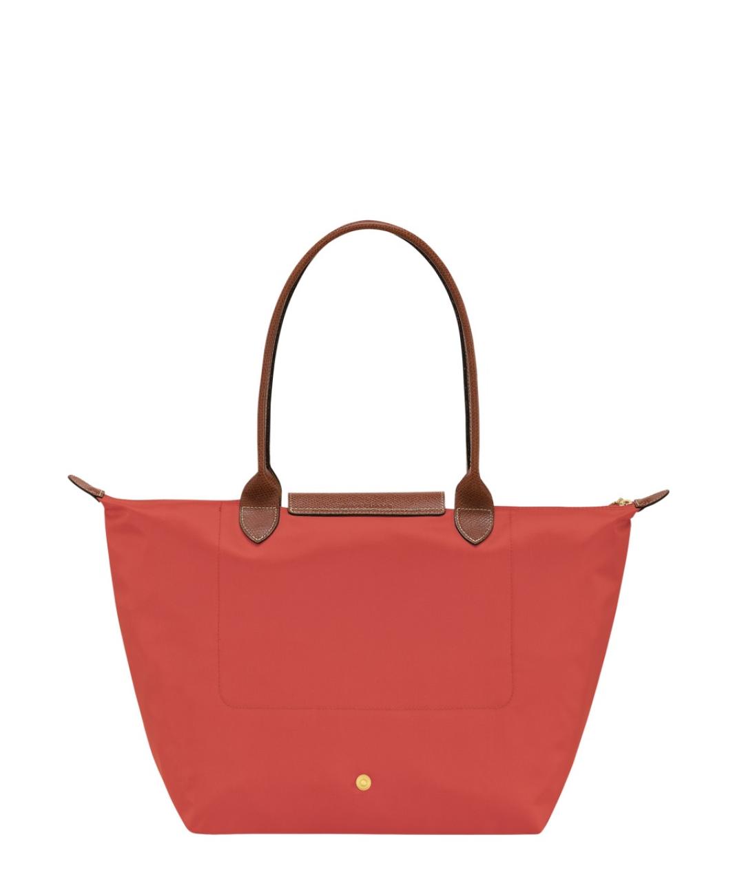 LONGCHAMP Красная синтетическая сумка тоут, фото 3