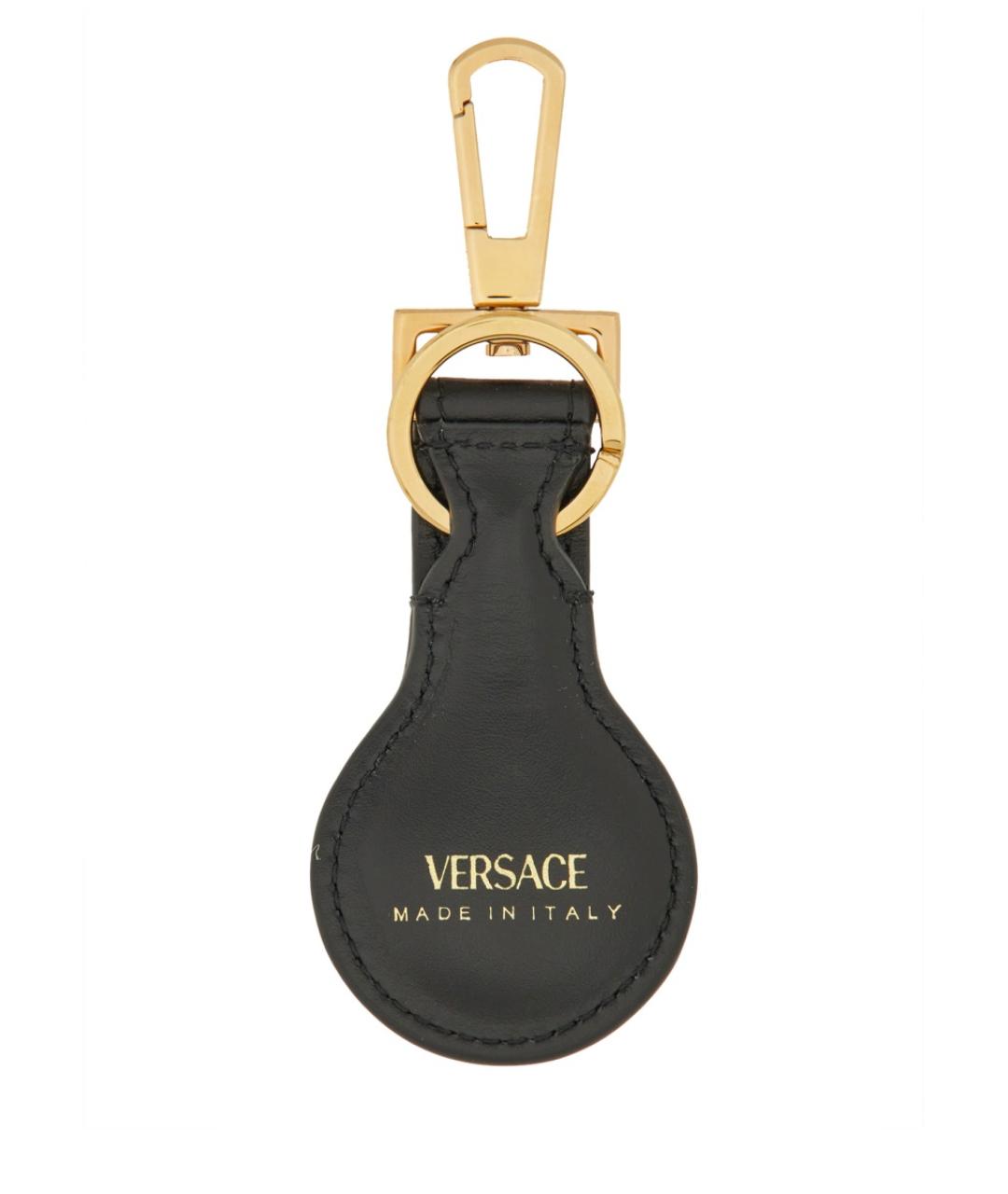 VERSACE Черный брелок, фото 2