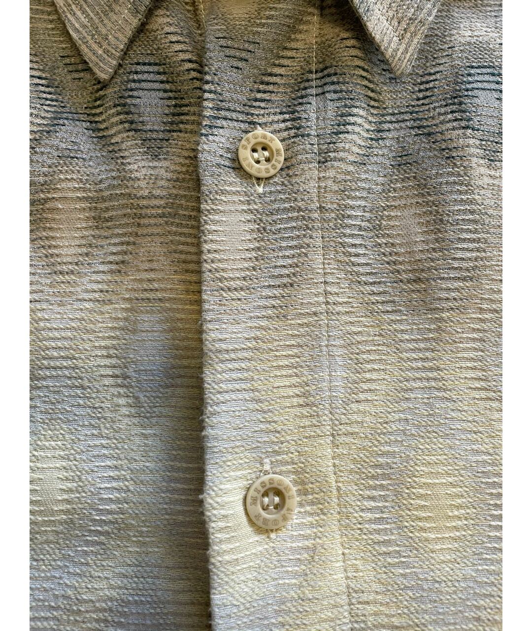 MISSONI Мульти хлопко-полиэстеровая кэжуал рубашка, фото 7