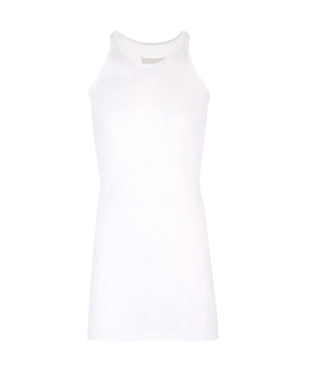 MAISON MARGIELA Белая хлопковая футболка, фото 1