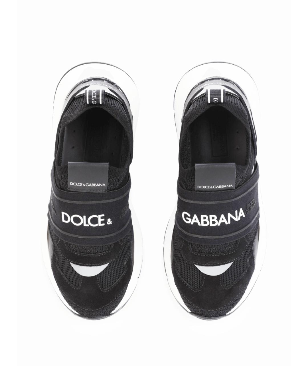 DOLCE&GABBANA Черные кеды, фото 3