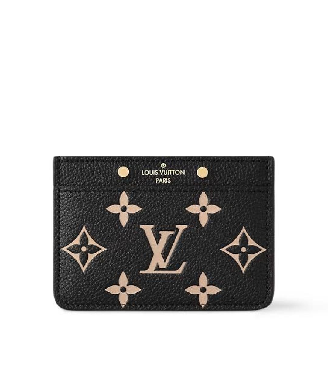 LOUIS VUITTON Черный кардхолдер, фото 1