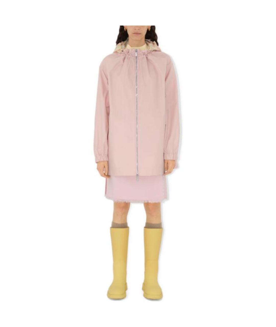 BURBERRY Розовая куртка, фото 3
