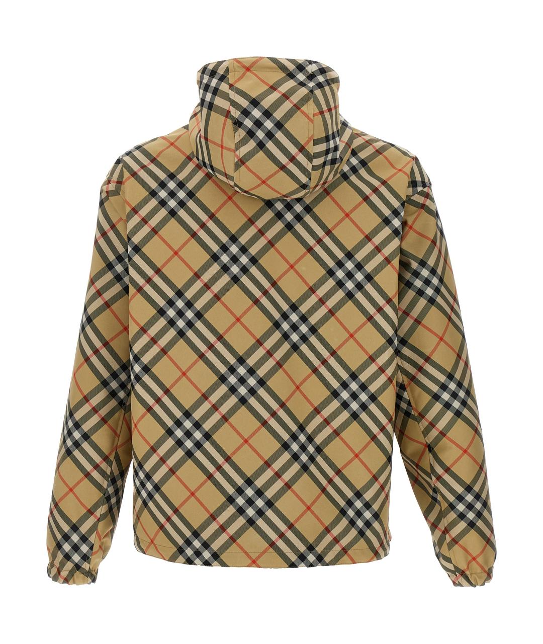 BURBERRY Мульти полиэстеровая куртка, фото 3
