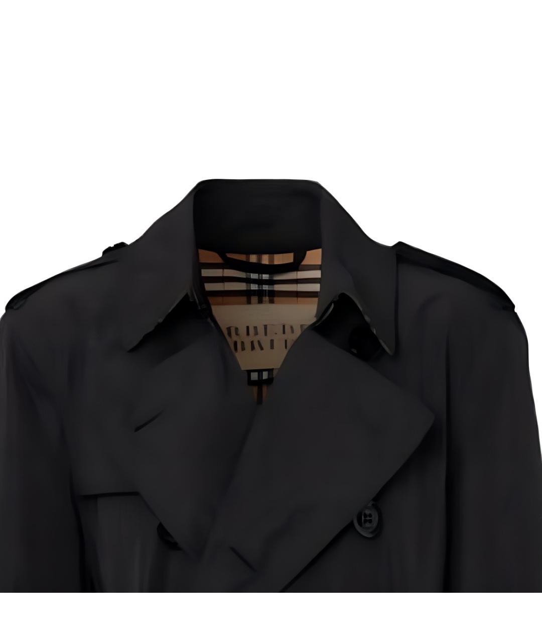 BURBERRY Черный тренч / плащ, фото 5