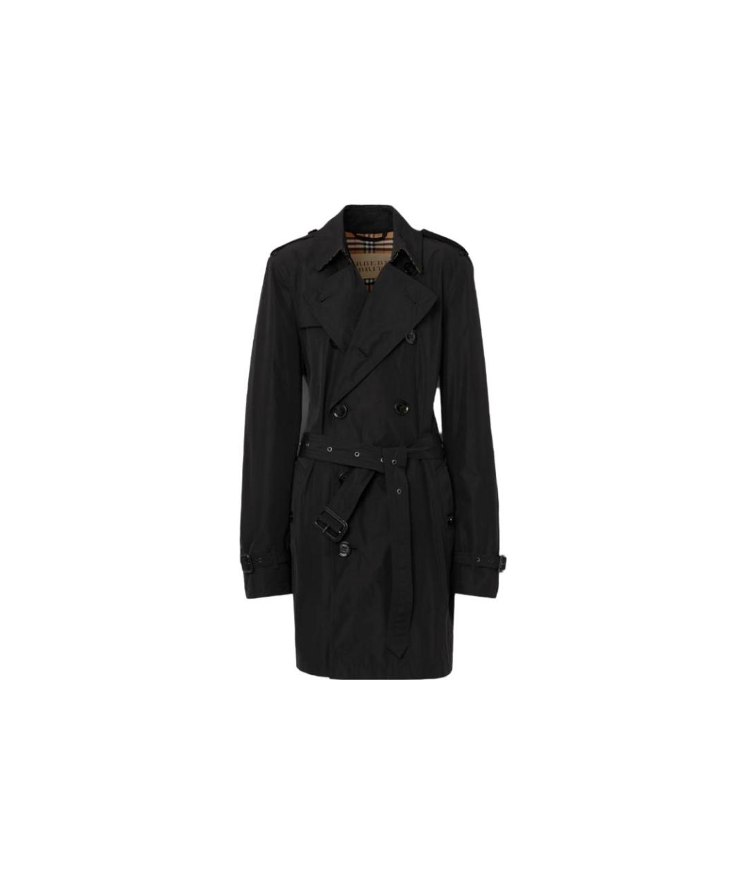 BURBERRY Черный тренч / плащ, фото 1