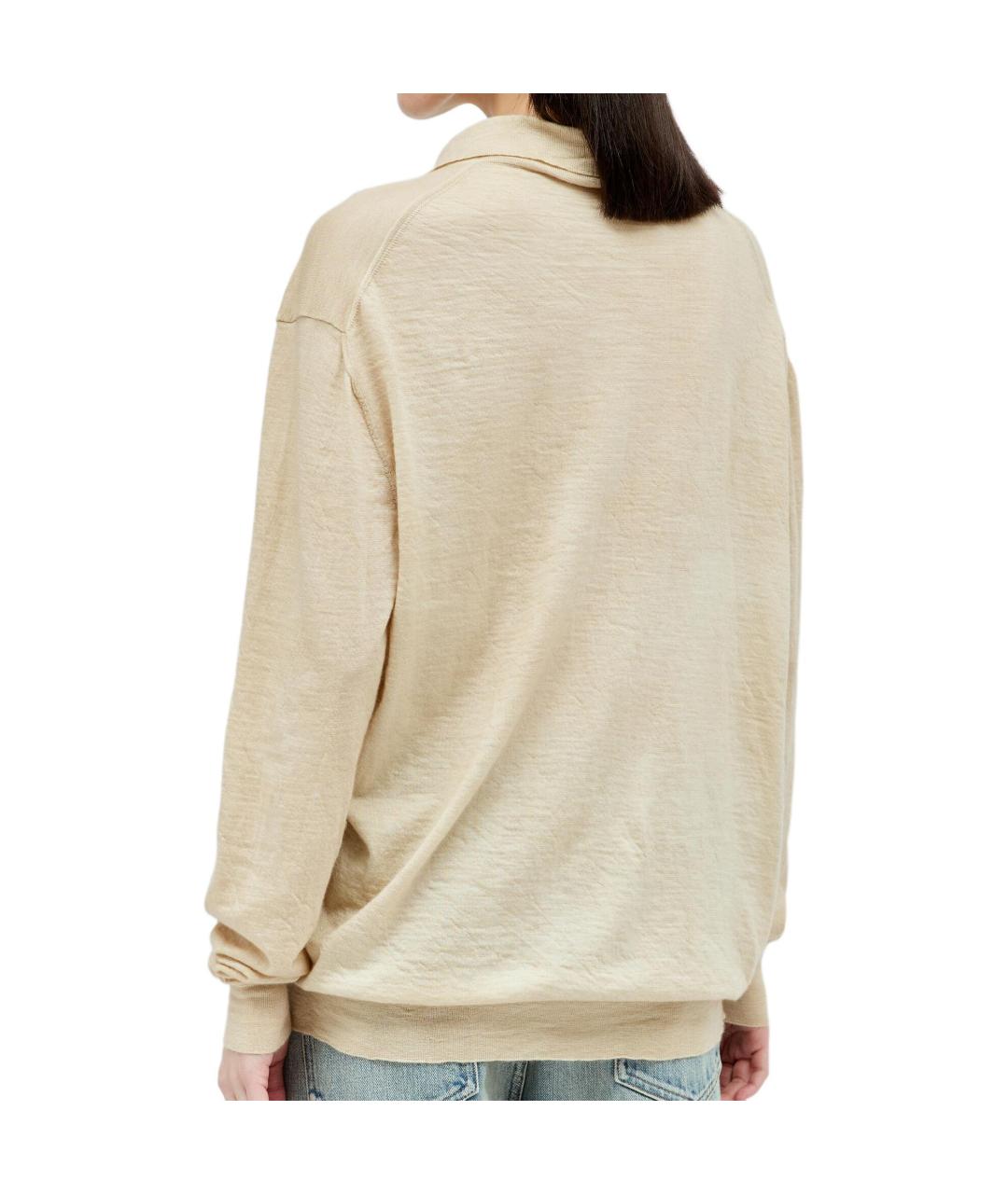 MIU MIU Бежевый джемпер / свитер, фото 4