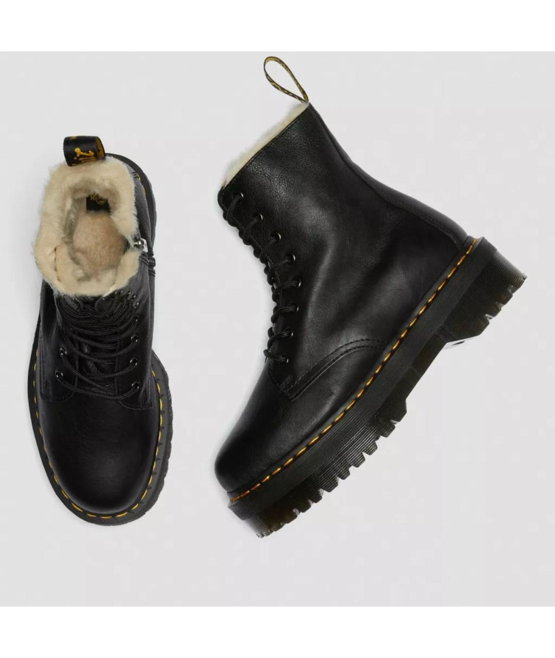 DR. MARTENS Черные ботинки, фото 4