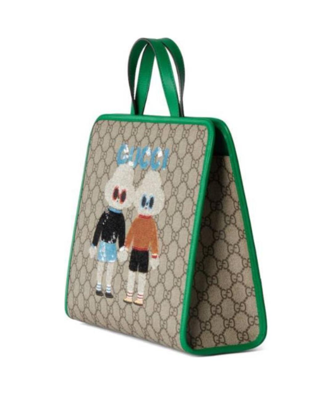 GUCCI Бежевая сумка тоут, фото 2