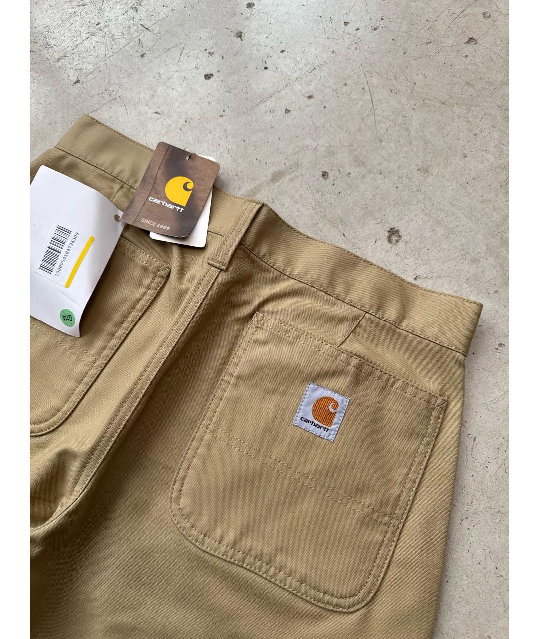 CARHARTT Горчичные шорты, фото 2