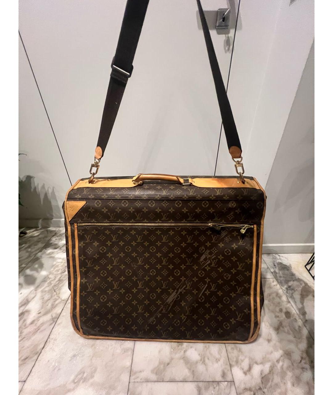 LOUIS VUITTON Коричневая дорожная/спортивная сумка, фото 2