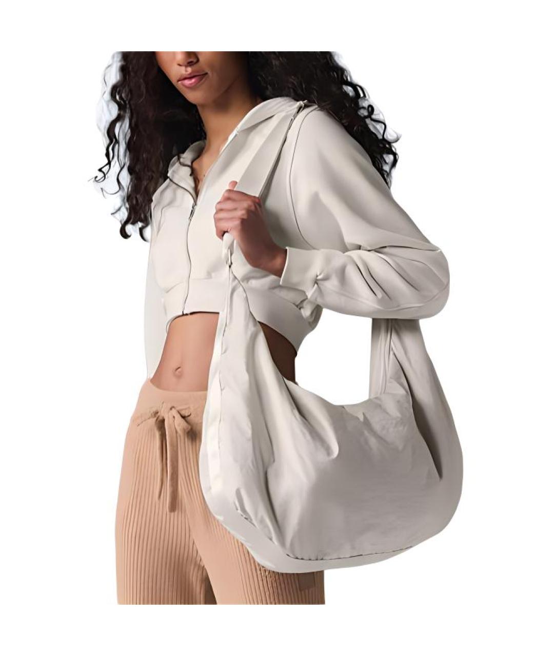 ALO YOGA Бежевая спортивная куртка, фото 3