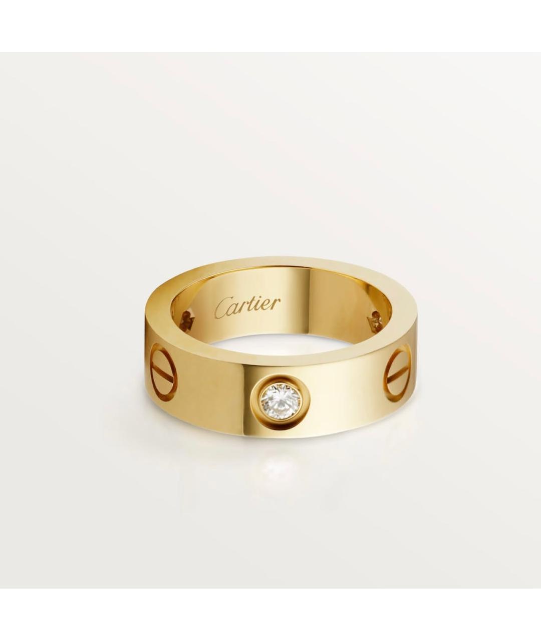 CARTIER Золотое кольцо из желтого золота, фото 2