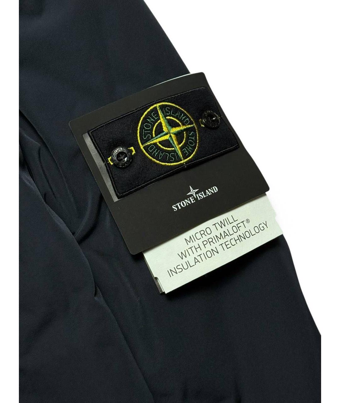 STONE ISLAND Темно-синяя куртка, фото 3