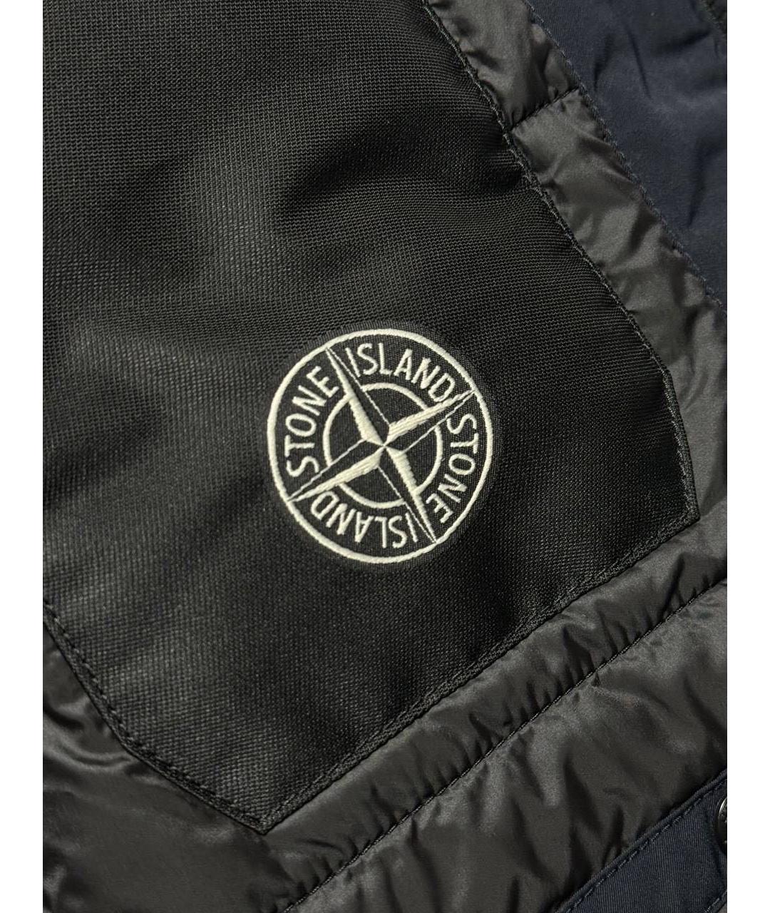 STONE ISLAND Темно-синяя куртка, фото 4