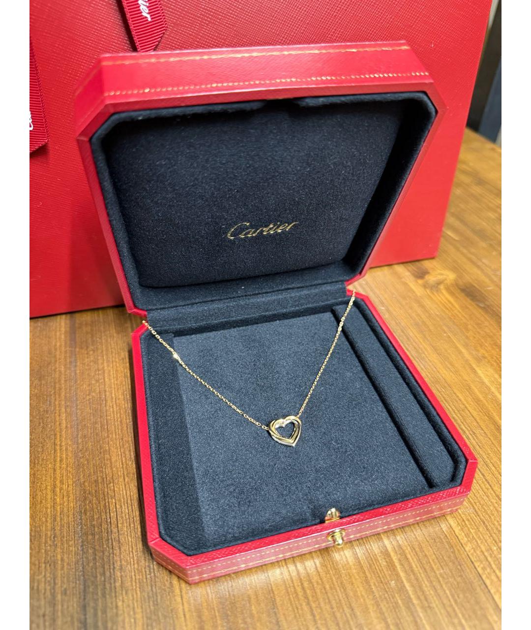 CARTIER Золотое колье из розового золота, фото 3