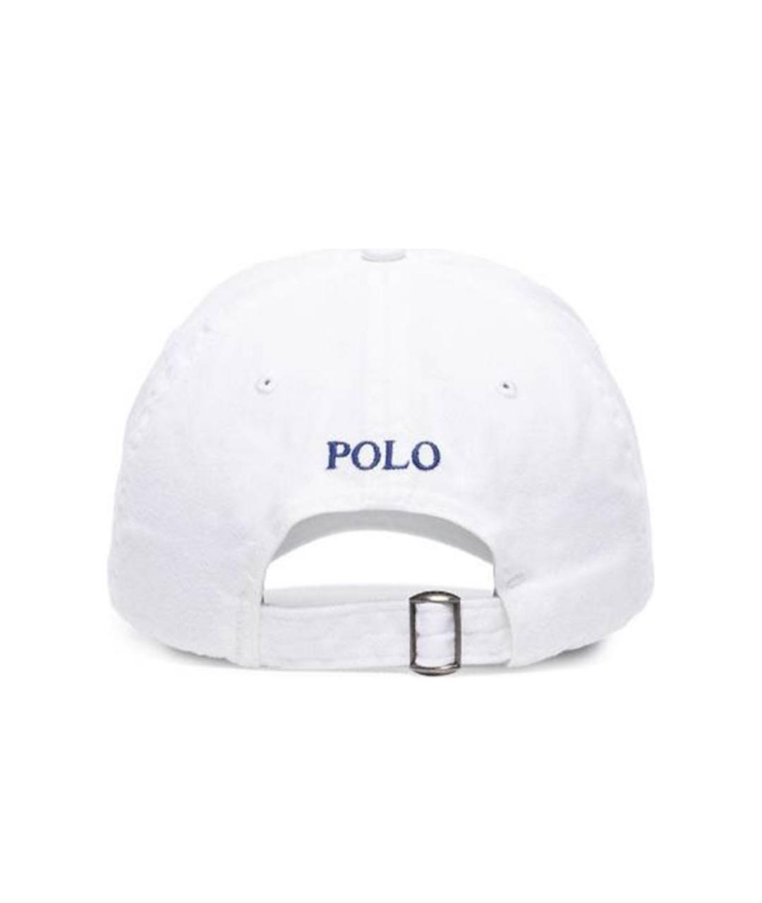 POLO RALPH LAUREN Белая кепка, фото 3