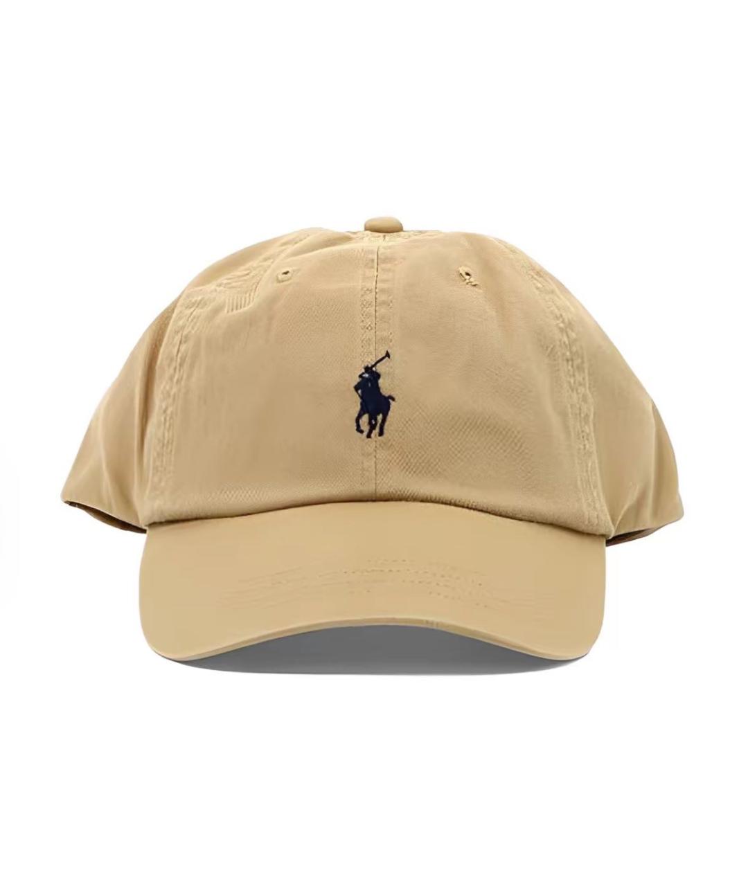 POLO RALPH LAUREN Бежевая кепка, фото 2