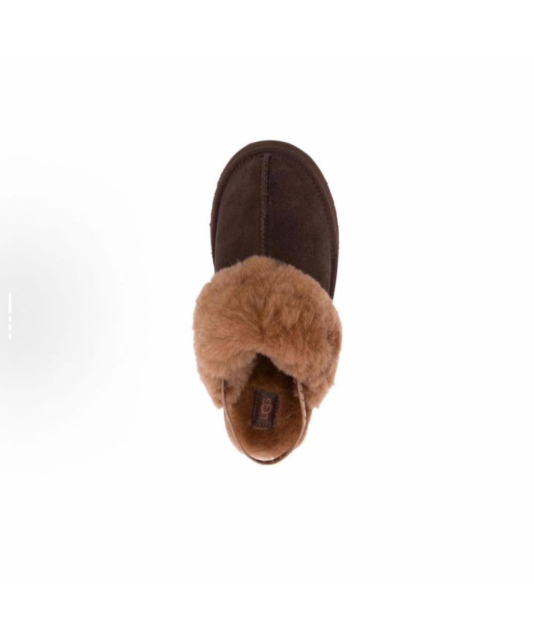 UGG AUSTRALIA Коричневые замшевые ботинки, фото 3