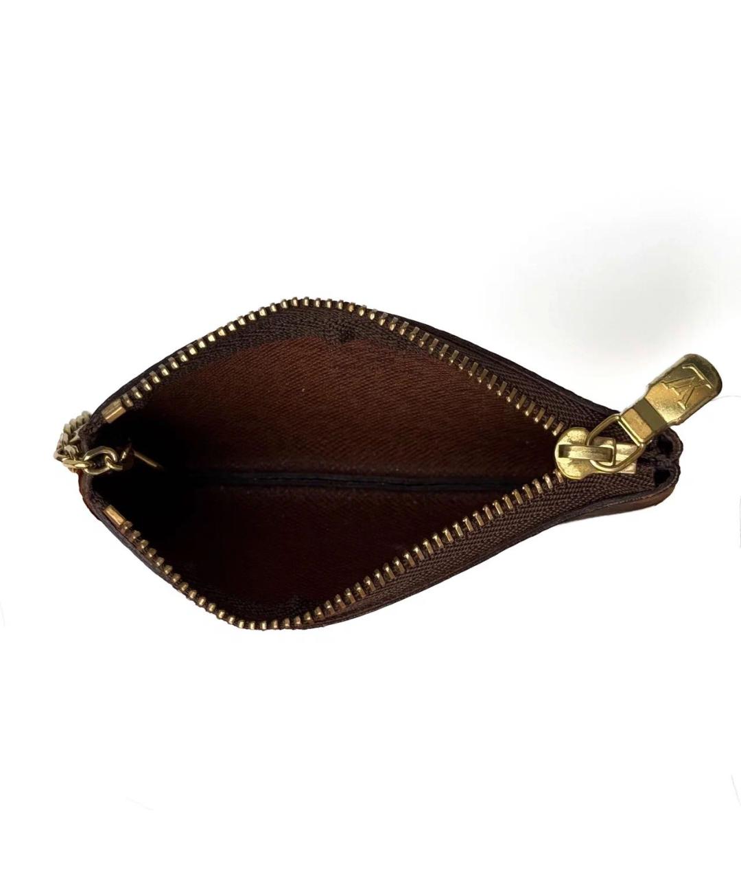 LOUIS VUITTON Коричневая ключница, фото 3