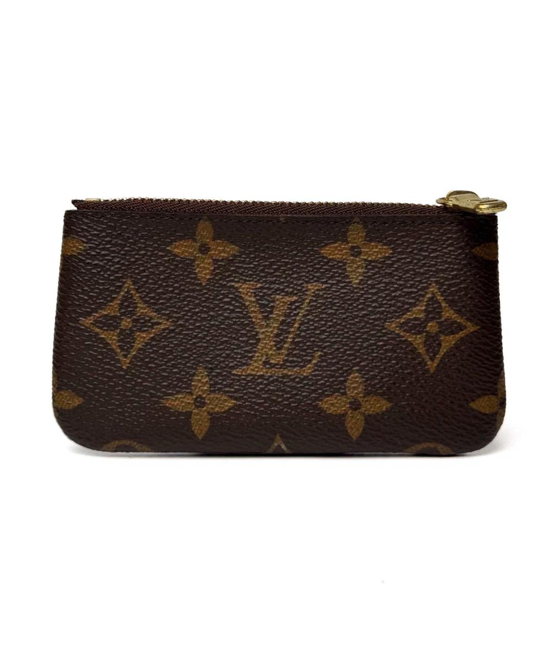 LOUIS VUITTON Коричневая ключница, фото 2