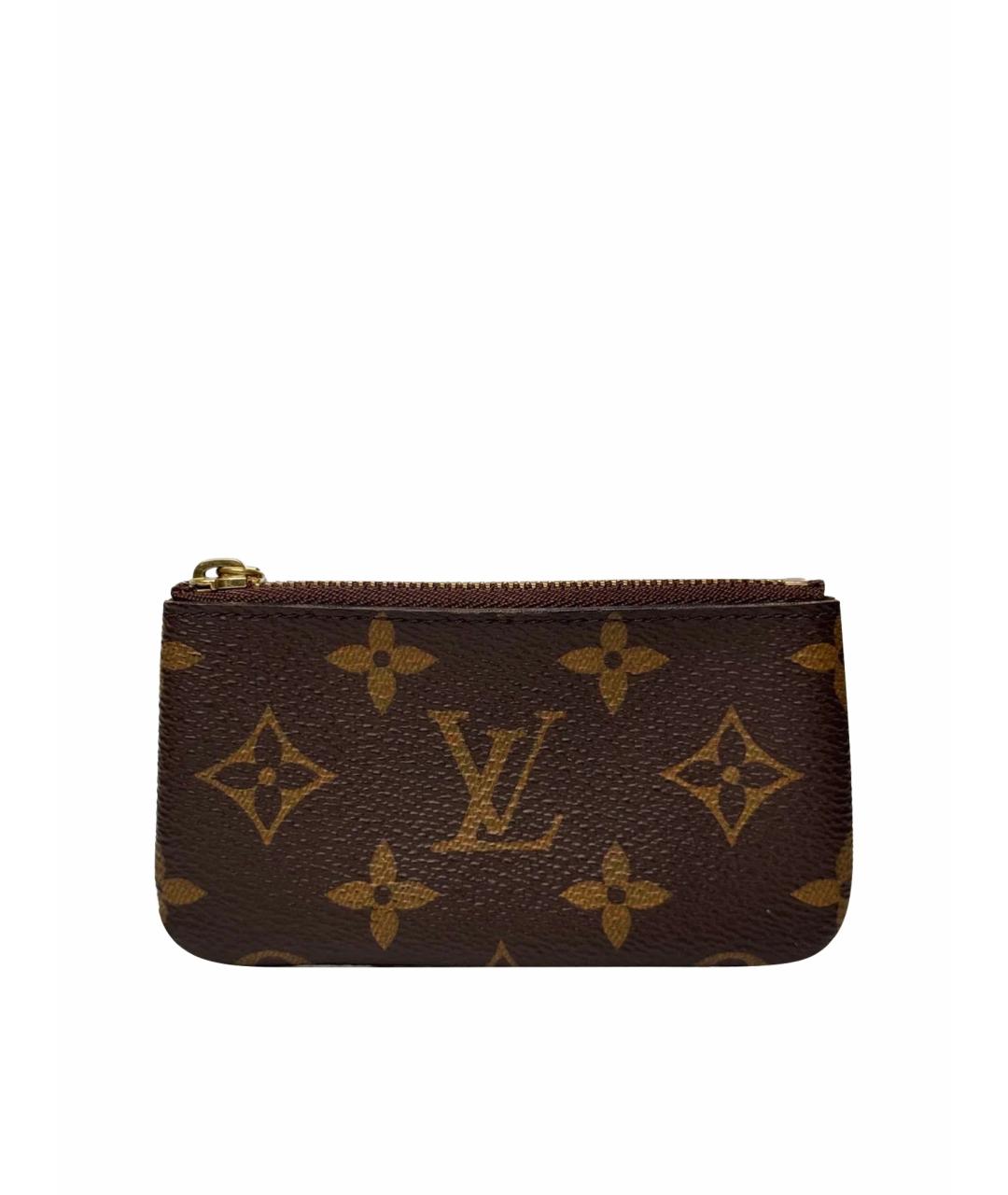 LOUIS VUITTON Коричневая ключница, фото 1