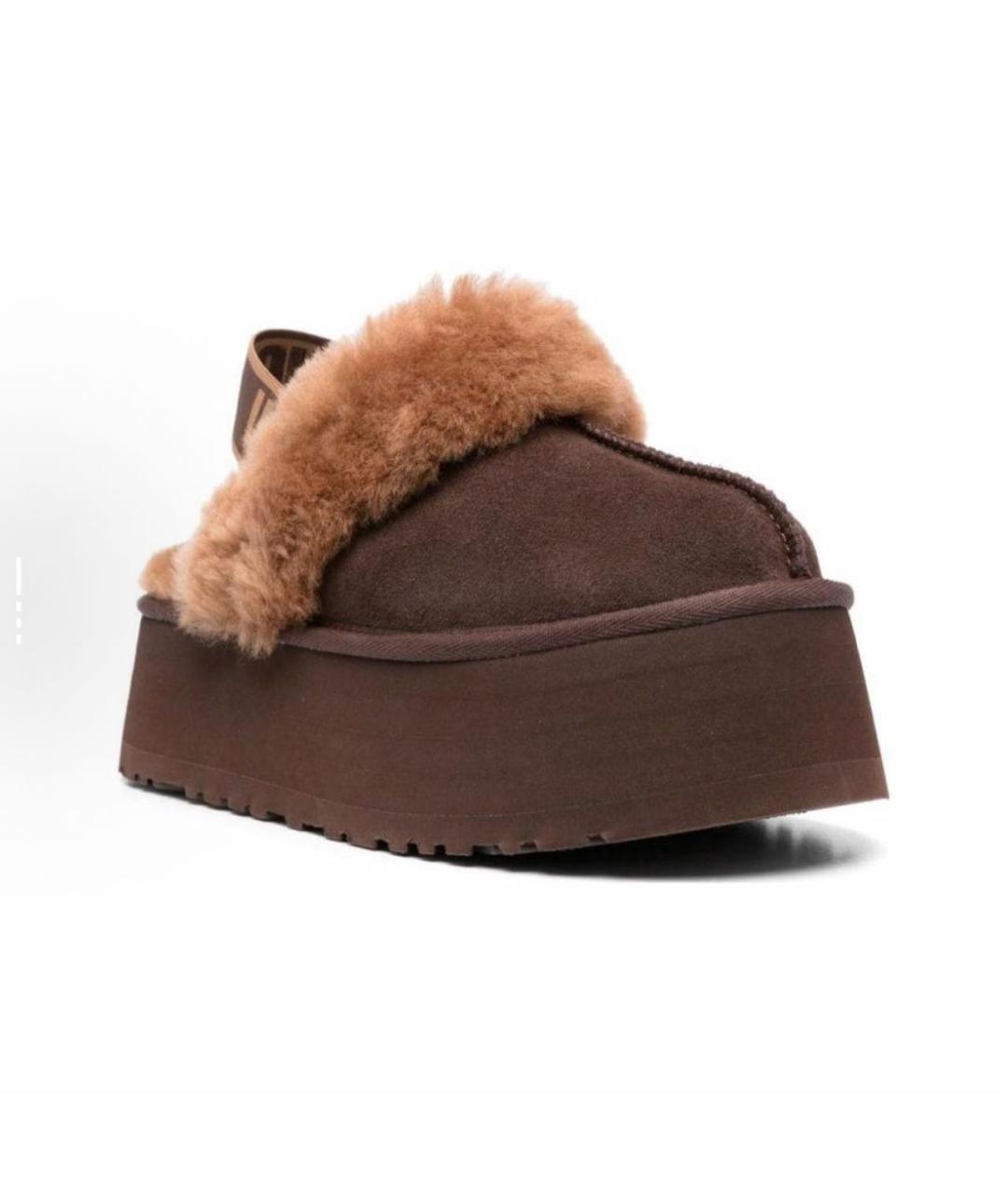 UGG AUSTRALIA Коричневые замшевые ботинки, фото 2