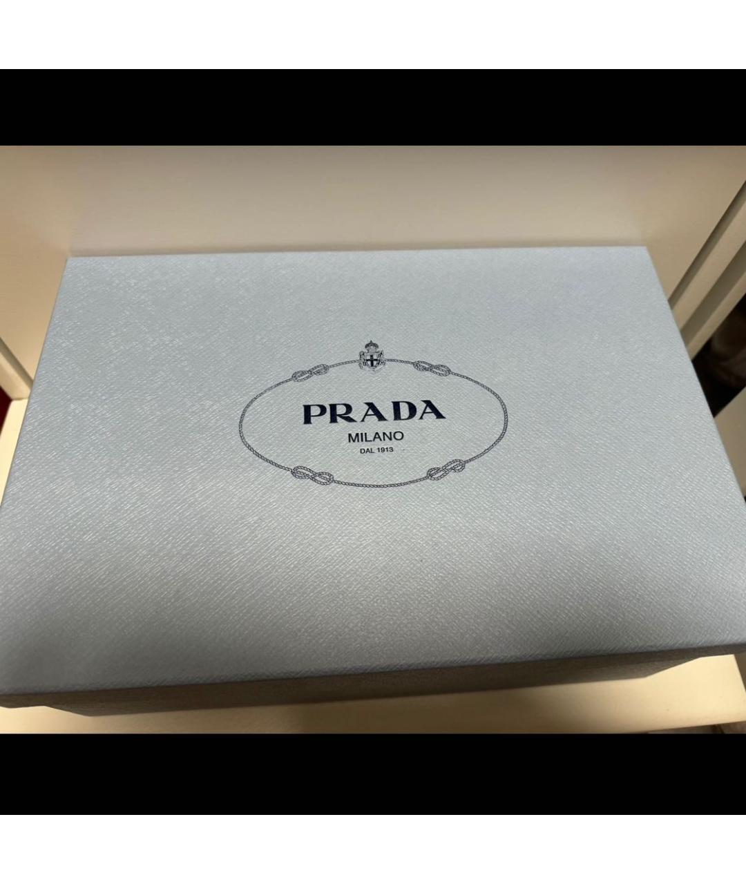 PRADA Коричневые мокасины, фото 6