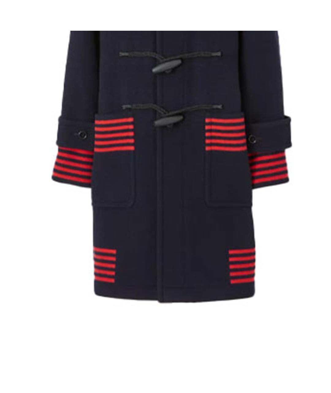 BURBERRY Темно-синее пальто, фото 5