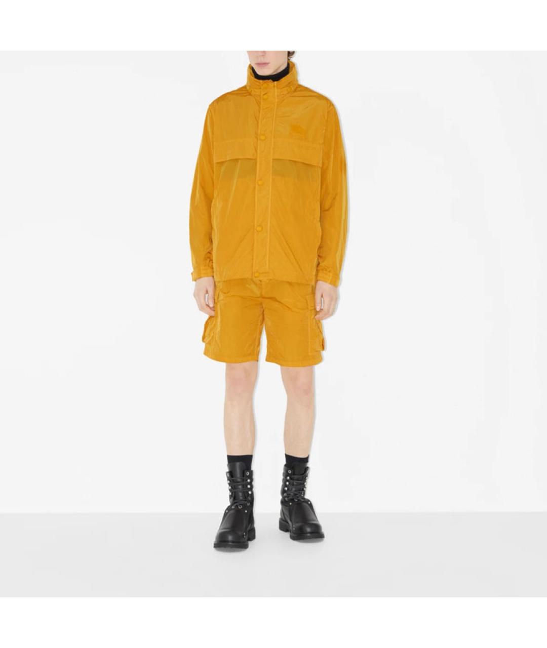 BURBERRY Оранжевая куртка, фото 2