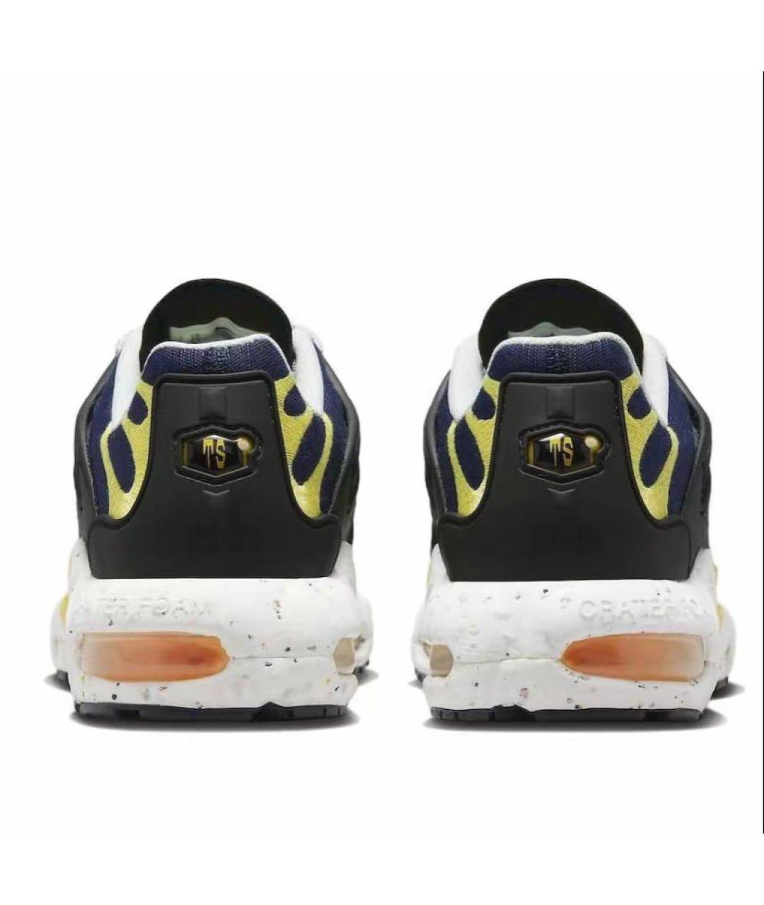 NIKE Синие текстильные низкие кроссовки / кеды, фото 5