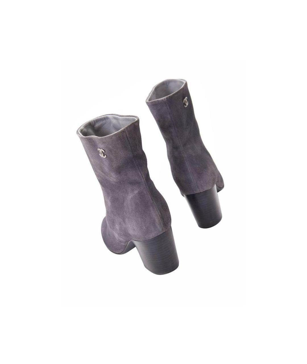 CHANEL Замшевые ботильоны, фото 3