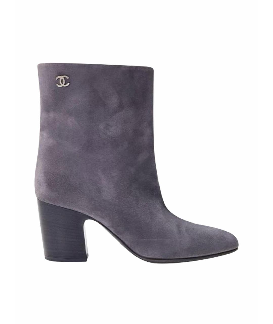 CHANEL Замшевые ботильоны, фото 1