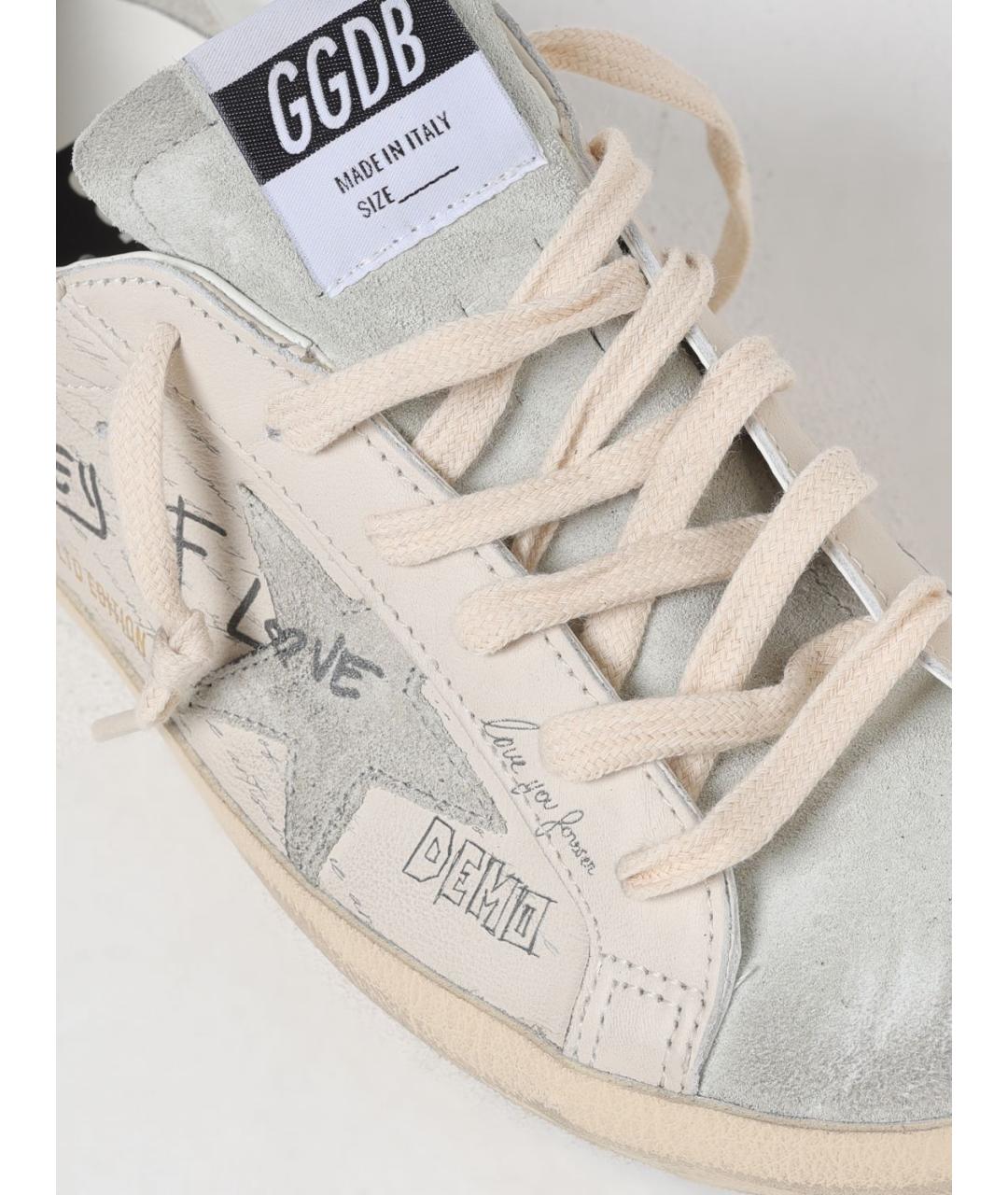 GOLDEN GOOSE DELUXE BRAND Белые кеды, фото 4