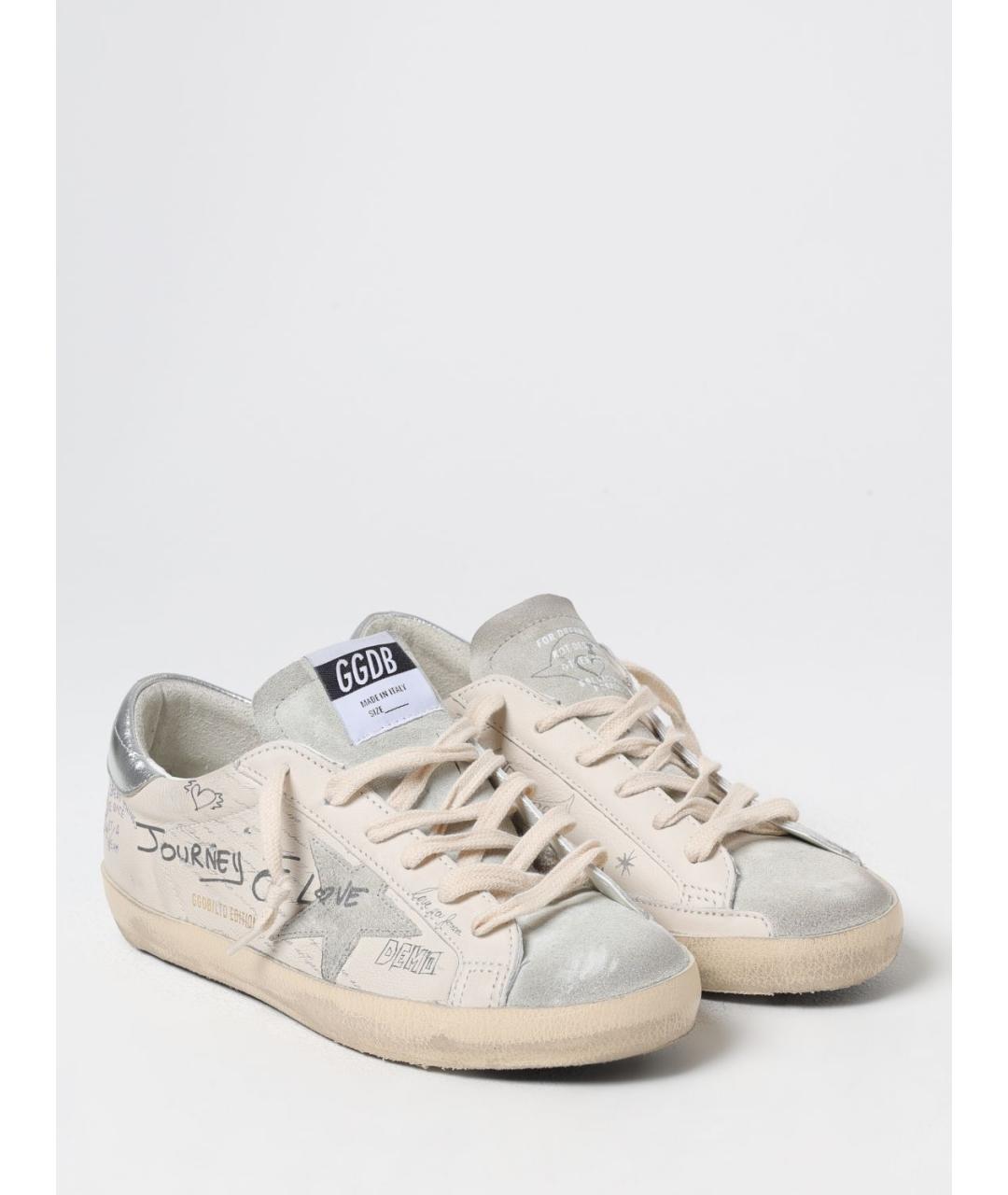 GOLDEN GOOSE DELUXE BRAND Белые кеды, фото 2