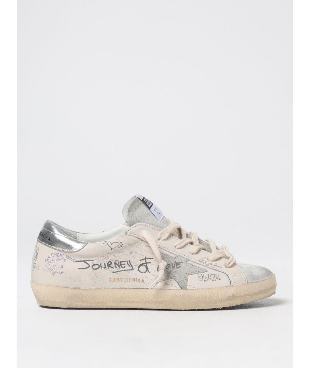 GOLDEN GOOSE DELUXE BRAND Белые кеды, фото 5