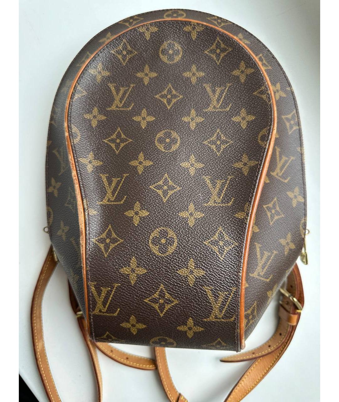 LOUIS VUITTON Коричневый рюкзак, фото 5