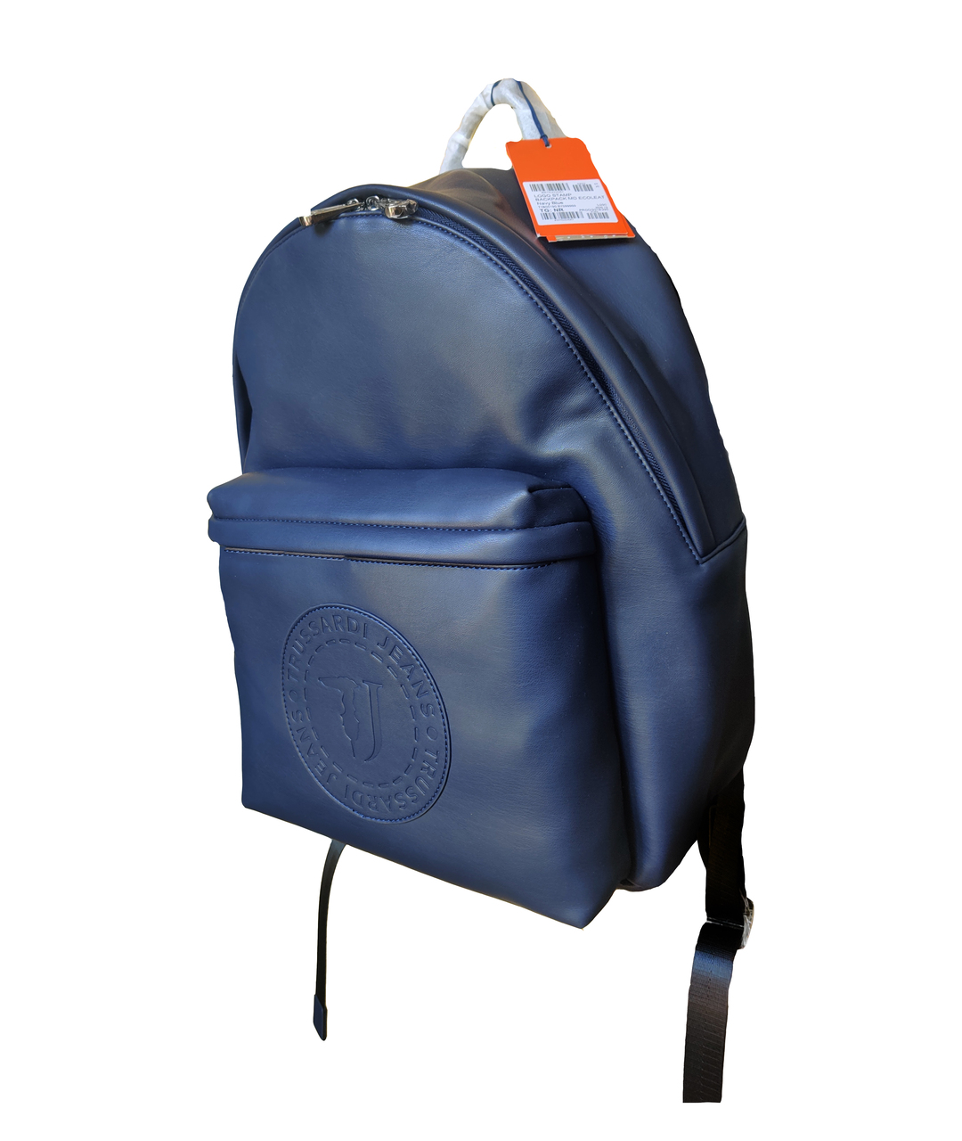 TRUSSARDI JEANS Темно-синий синтетический рюкзак, фото 2
