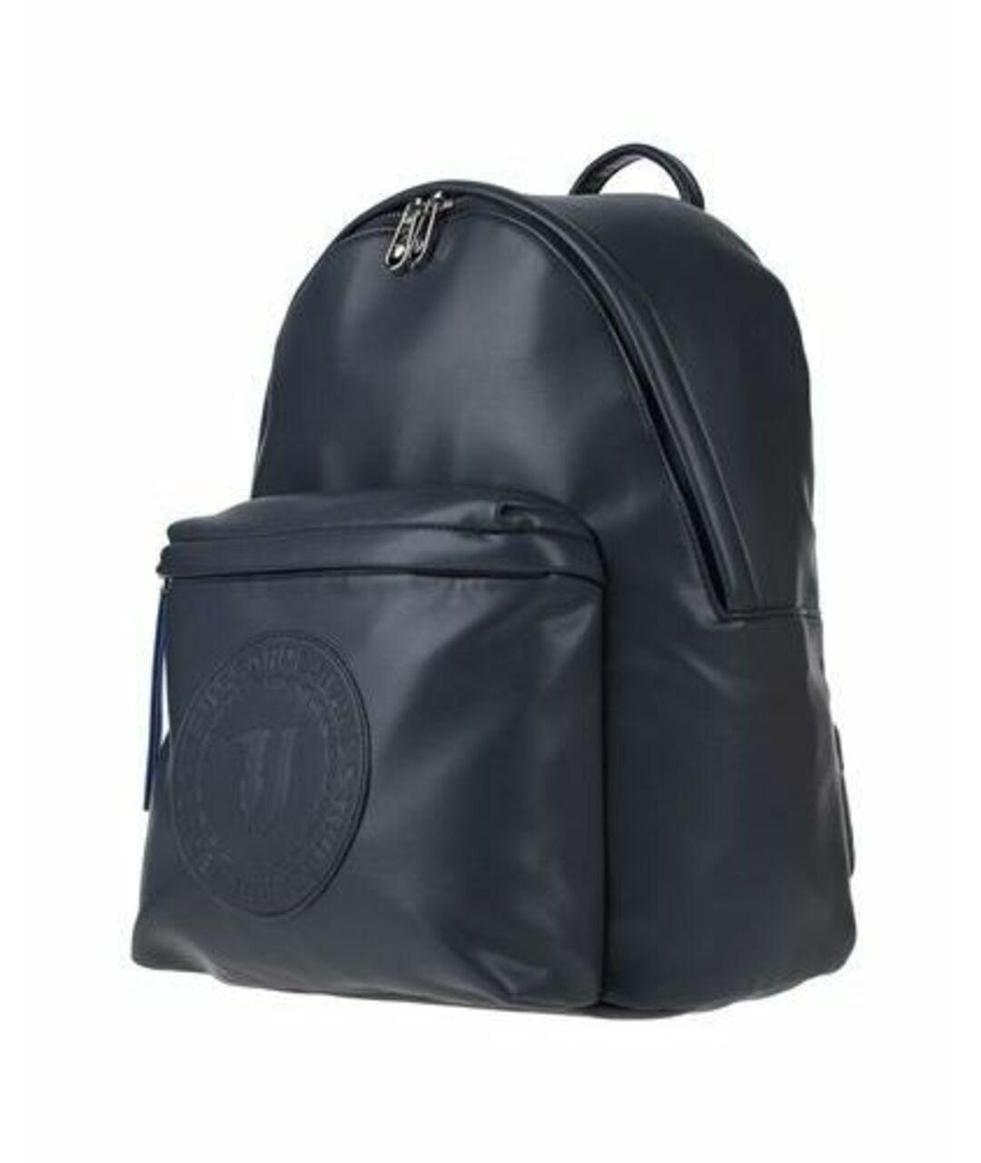 TRUSSARDI JEANS Темно-синий синтетический рюкзак, фото 1