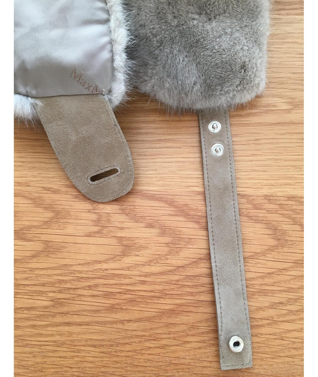 MAX MARA Серая повязка на голову, фото 7
