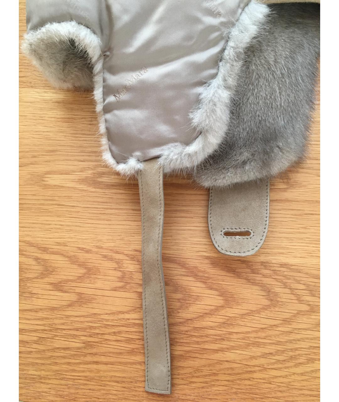 MAX MARA Серая повязка на голову, фото 8