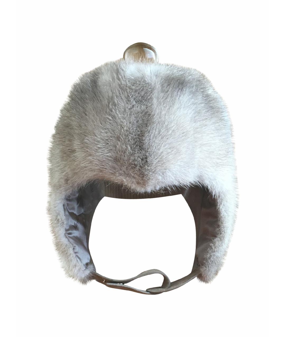 MAX MARA Серая повязка на голову, фото 1