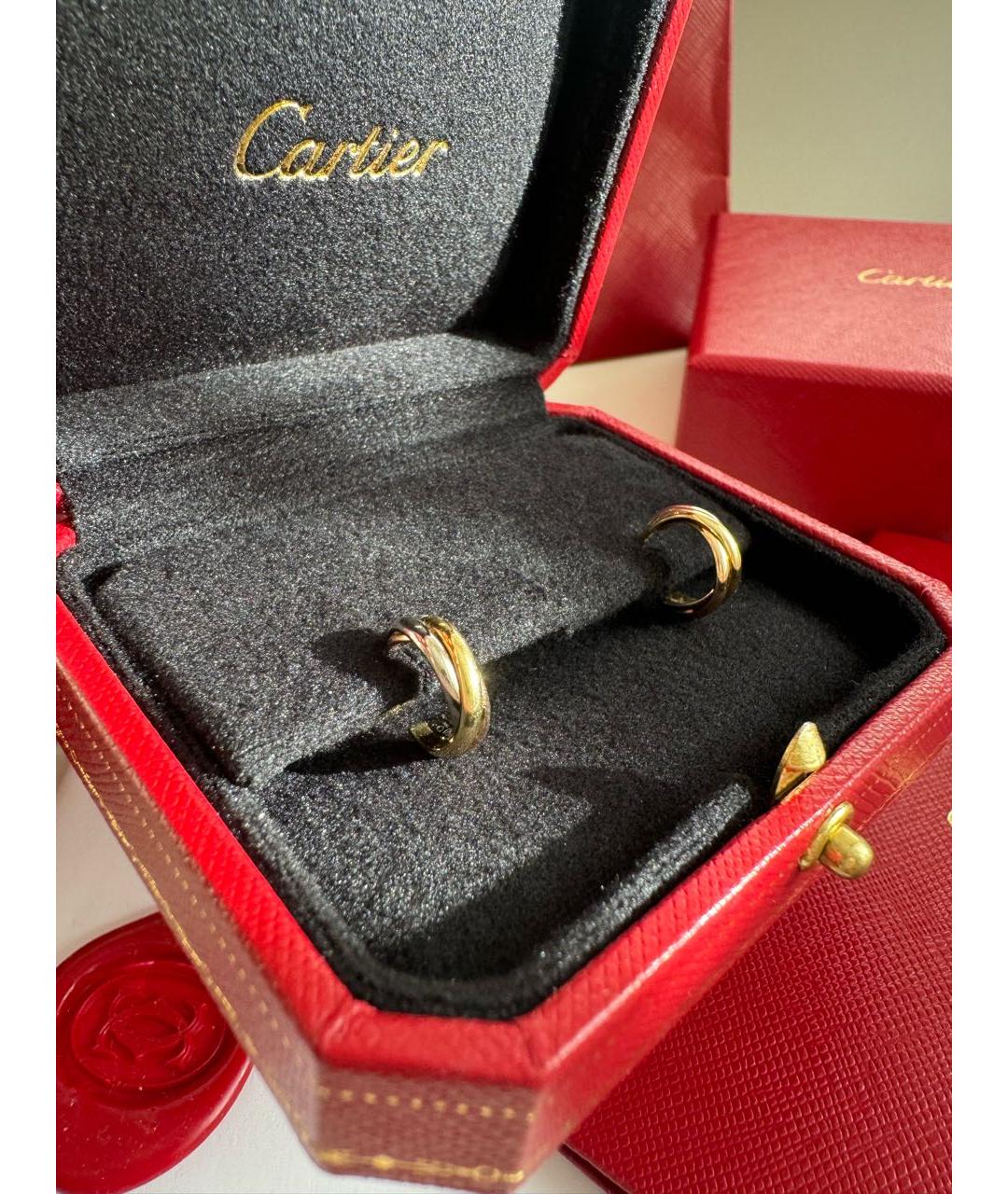 CARTIER Мульти серьги из желтого золота, фото 2