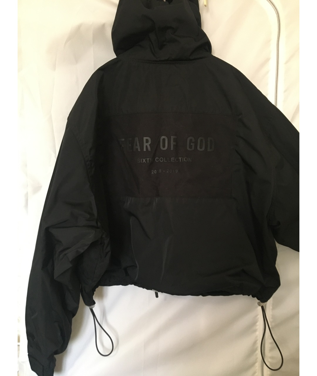 FEAR OF GOD Черная спортивная куртка, фото 4