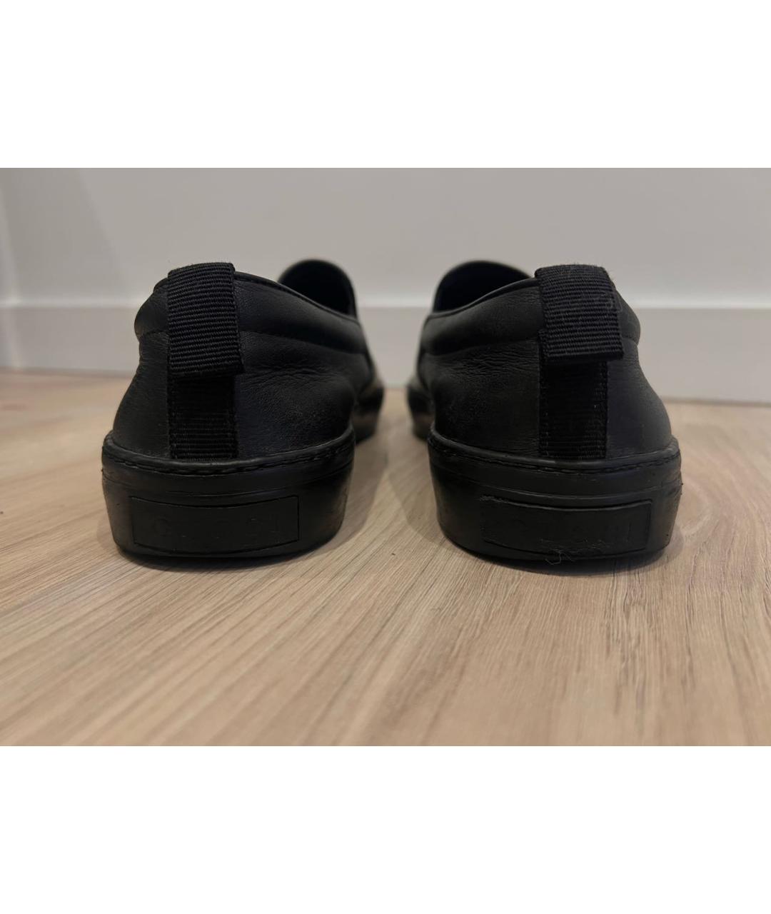GUCCI Черные лоферы, фото 4