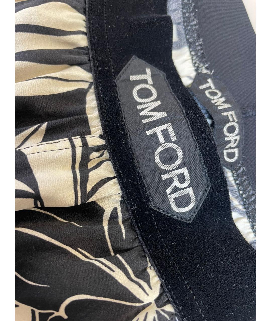 TOM FORD Мульти шелковые прямые брюки, фото 7