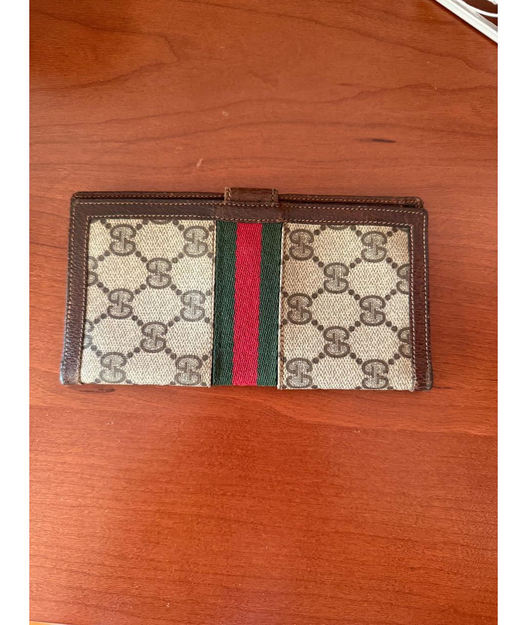 GUCCI Бежевый кошелек, фото 2