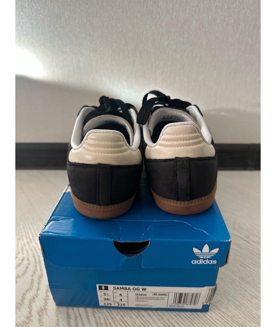 ADIDAS Черные кроссовки, фото 4