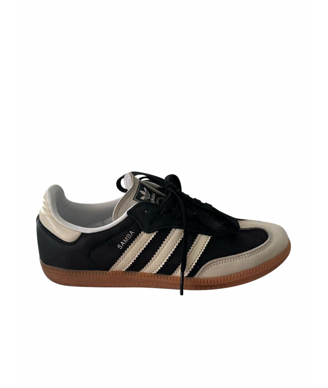ADIDAS Черные кроссовки, фото 1
